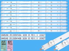 Sada LED podsvícení 10 pásků 387mm pro Sony LCD TV 40"