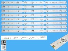 Sada LED podsvícení 428mm pro LCD TV 40" - 8 pásků DLED backlight