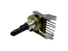 Stereo potenciometr otočný 20kΩ typ C s hřídelí 18 mm