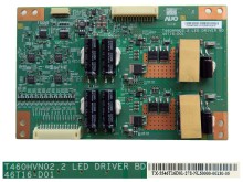 Invertor LCD LED modulu T460HVN02.2 s označením 46T16-D01