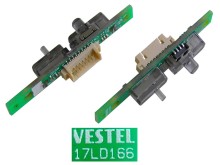 IR přijímač a LED modul 17LD166 pro LCD LED TV Vestel