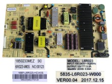 Napájecí zdrojová deska LCD modulu 168P-L6R023-W0 / 5835-L6R023-W000 / Metz 1850233MEZ-P00125