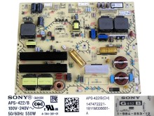 Napájecí zdrojová deska LCD modulu APS-422/B 1-984-053-12
