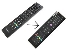 Dálkový ovladač Vestel LCD TV RC4875 náhrada za RC4846