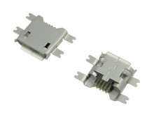 Micro USB 2.0 konektor SMD 5pin typ 7