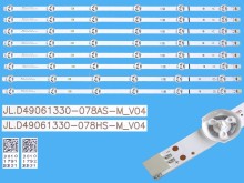 Sada LED podsvícení 8 pásků 520mm pro Vestel 49" UHD DRT