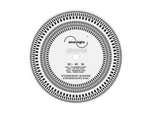 Stroboskopický disk pro přesné nastavení rychlosti gramofonu Analogis 6108