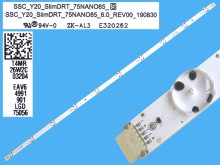 LED podsvit 783mm, 10 LED diod pro LCD panel 75" LG nano