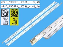 EDGE LED podsvit sada 2 ks pro Samsung 49" LCD TV, 31 LED, 515mm