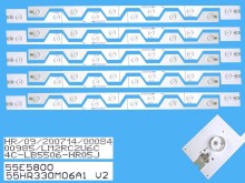 Sada LED podsvícení pro Thomson 55E5800 s 10 pásky 573mm