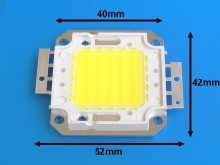 LED COB čip 50W neutrální bílá 32-34V 1200-1500mA