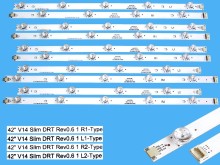 Sada LED podsvícení 42" V14 Slim DRT Rev0.6 pro LG TV