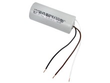 Dvojitý rozběhový kondenzátor 3.5uF / 14.5uF 450V s drátovými vývody