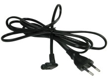 Napájecí síťový kabel 1,5 m pro TV 230V černý