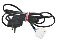 Napájecí síťový kabel 1,5 m s plochým 3pinovým konektorem pro LCD a LED TV 230V