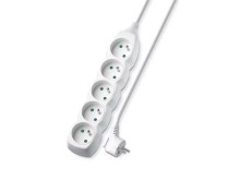 Prodlužovací kabel 3m s 5 zásuvkami Geti GEC53