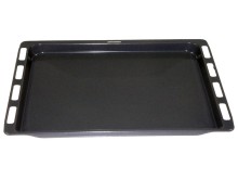 Smaltovaný mělký plech na pečení 46,5 x 37,5 x 2,9 cm pro Bosch a Siemens
