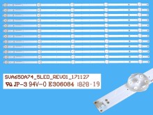 Sada LED podsvícení Sony 65" SVA650A74_REV01 s 12 pásky
