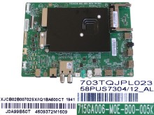 Základní deska LCD LED modulu pro Philips TV XJCB02B00702SX/IQ1BA500CT
