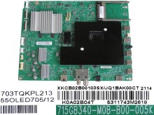 Základní deska LCD LED modulu pro Philips TV 55OLED705/12 a podobné