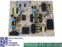 Napájecí zdrojová deska LCD modulu Philips PLTVJI651XACV 715GA018-P01-001-003M