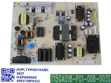 Napájecí zdrojová deska pro LCD TV Philips PLTVKI651XABC 715GA018-P01-006-003S