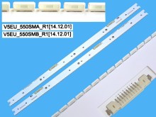 Sada LED podsvitu EDGE pro Samsung LCD TV 55" – 2 kusy 684mm, 176 LED