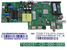 Základní deska LCD LED modulu Philips XICB0NB00203SX / Main board 715G9287-C01-000-004Y