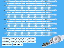 Sada LED podsvícení pro Samsung 55" Curved LCD TV s 16 pásky