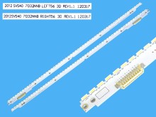 Sada LED podsvícení EDGE 498mm pro LCD TV Samsung 56 LED