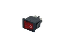 Univerzální vypínač 6A s doutnavkou a otvorem 13,1 x 19 mm