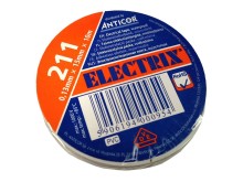 Izolační páska ELECTRIX bílá 15 mm šířka