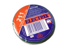 Izolační páska ELECTRIX zelená 15 mm šířka