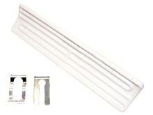 Keramický korýtkový infrazářič 250 W, glazurovaný 245x60 mm