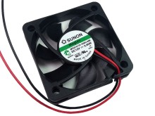Axiální ventilátor 50x50x10mm 12V 0.6W s volnými dráty
