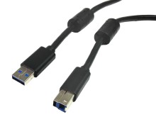 USB 3.0 kabel typ A na typ B, 1,8 m