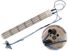 Keramické topné těleso 2200 W, 230 V s přírubou