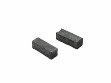 Uhlíkové kartáče do elektromotoru šicího stroje Pfaff 5x5x13 mm, 2 ks