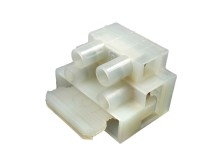 Pojistková svorkovnice 5x20 mm 1+1, nylon 20x28x20 mm, 10 A