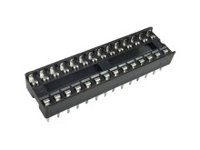 Úzká patice DIL 2x14 pinů 2,54 mm