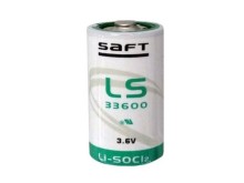 Lithiová baterie SAFT LS33600 3,6V 17000mAh