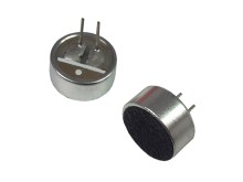 Elektretový mikrofon 40-15000Hz, 1,5V, 1,5kΩ, 0,5mA, průměr 9,7x4,5mm