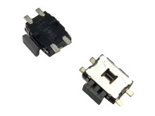 SMD mikrotlačítko boční 4,7 x 3,5 x 1,65 mm, mikrospínač TACT