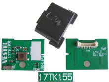 LCD modul tlačítek a IR čidla dálkového ovládání 17TK155 / MD Board Assy 23768335