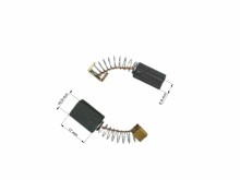 Uhlíkové kartáče do elektromotorů 6,9 x 10,9 x 17 mm, 2 ks