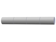 Akumulátor 4,8V 1600mAh SC s pájecími vývody pro nouzová světla