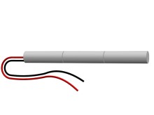 Akumulátor 3,6V 1000mAh AA s kabelem bez konektoru pro nouzová světla