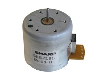 Dvourychlostní 12V motor magnetofonu Sharp BFB2L81 levotočivý CCW