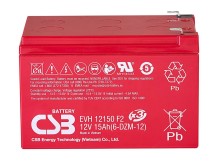 Olověný akumulátor 12V 15Ah CSB EVH12150 F2