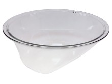 Sklo dvířek pračky 12538100000006 pro MIDEA, Philco, PLD 1273 Crown